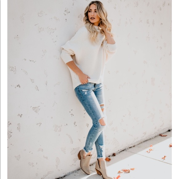 🖤HP🖤 MIRANDA Ribbed Sweater - Picture 3 of 8